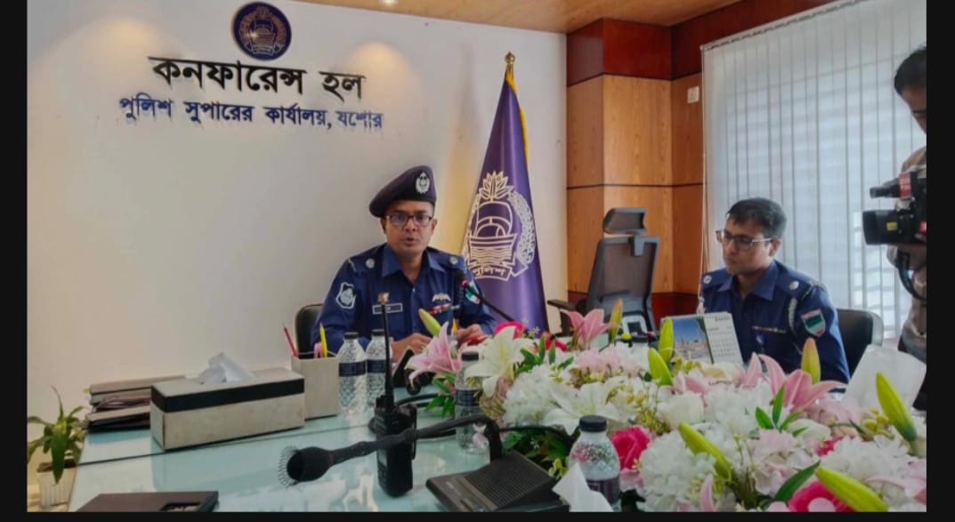 রমজান ও ঈদ উপলক্ষে যশোরে পুলিশি নিরাপত্তা জোরদার। 