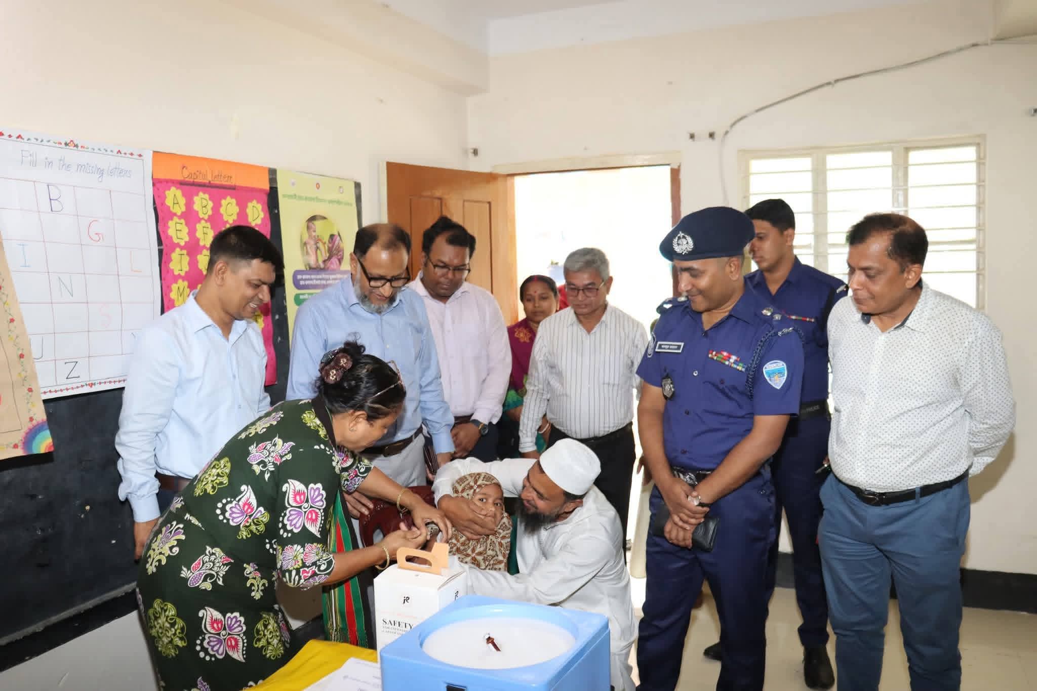 “বান্দরবানে “হাম-রুবেলা টিকাদান ক্যাম্পেইন-২০২৬” উদ্বোধন”।