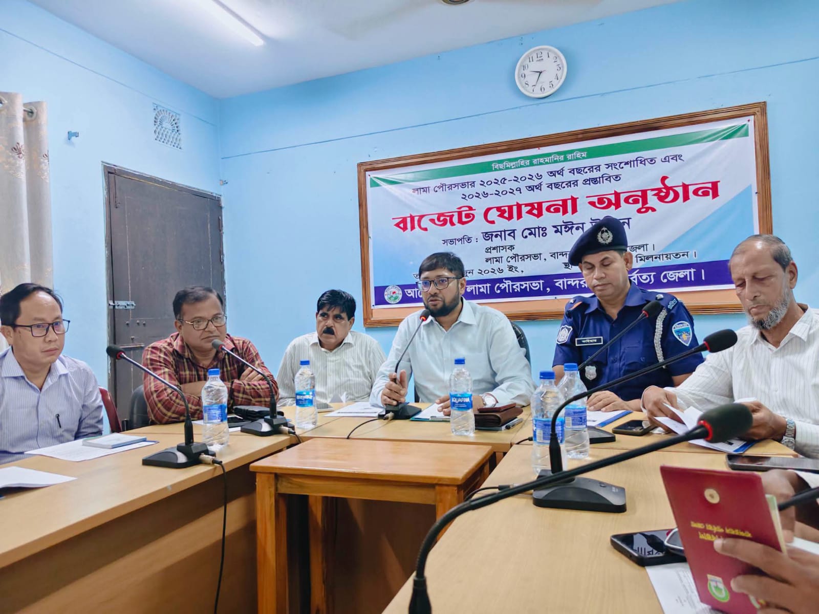 আধুনিক মডেল নগরী গড়তে লামা পৌরসভার ১১ কোটি ২৩ লাখ টাকার বাজেট ঘোষণা।