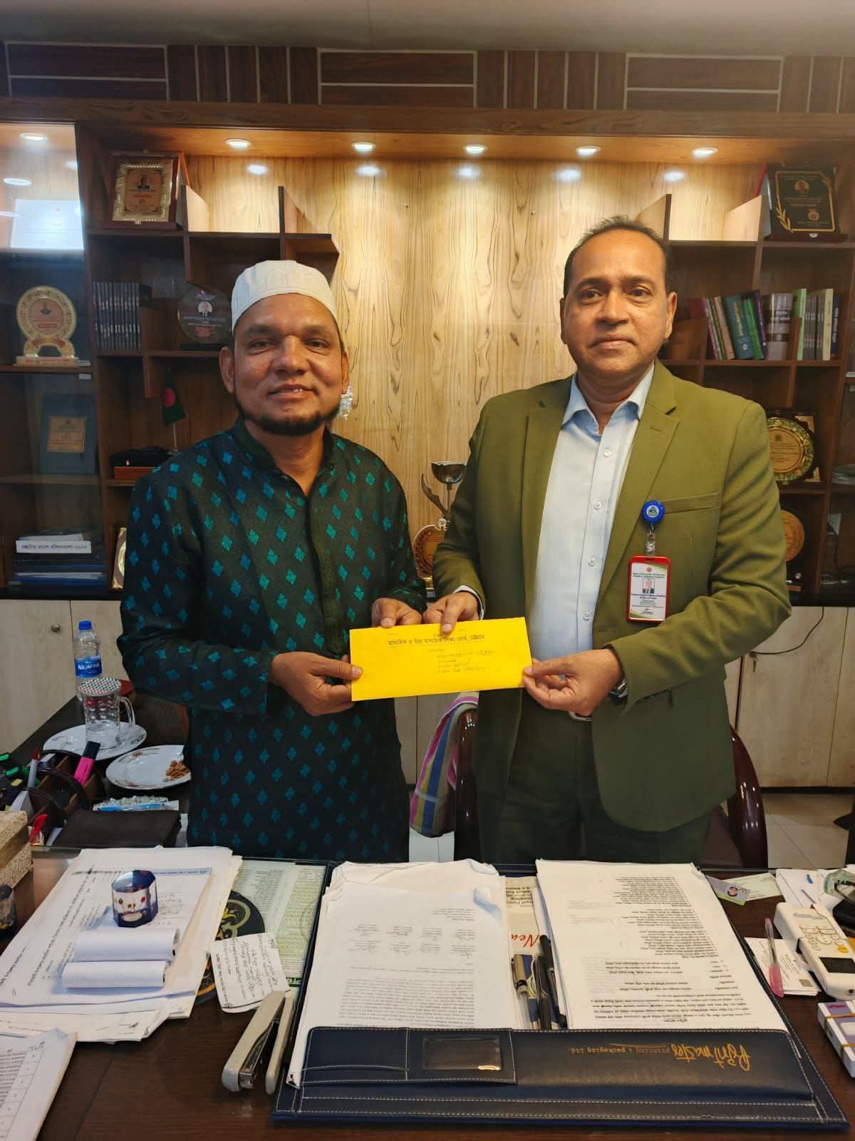 বাঁশখালীতে চাম্বল উচ্চ বিদ্যালয়ের এডহক কমিটির সভাপতি হিসেবে পুনরায় নির্বাচিত মারুফুল হক চৌধুরী।