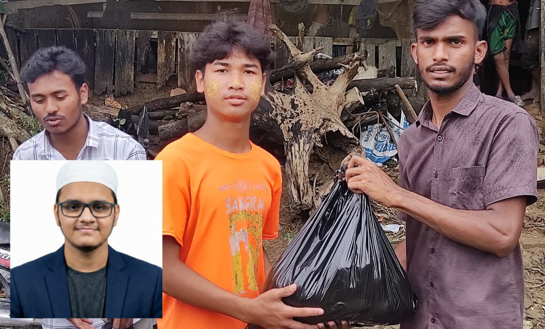 বান্দরবানে তরুণদের মানবিক উদ্যোগ: বন্যার্ত ২০ পরিবারের পাশে দাঁড়াল Aranya Drishti।